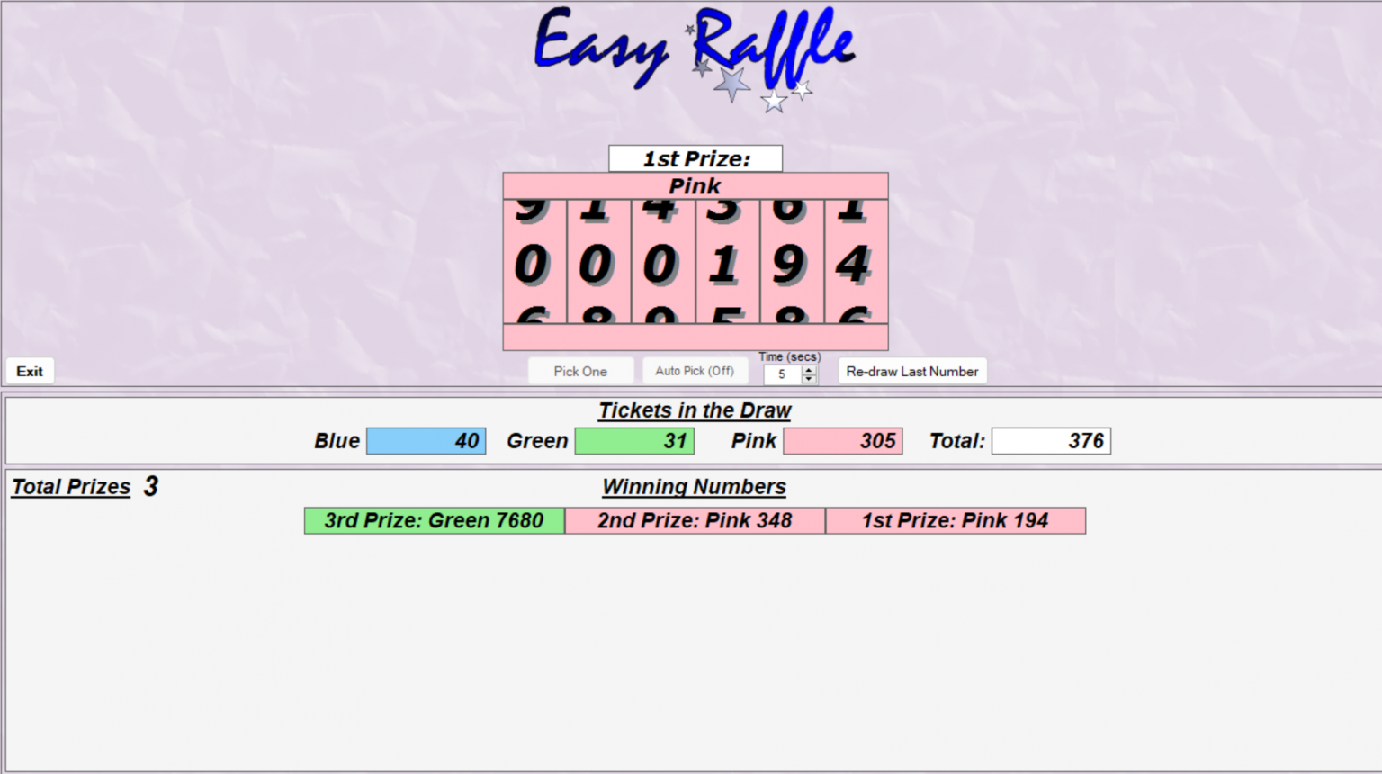 Easy Raffle App Easy Raffle – Lees Bingo